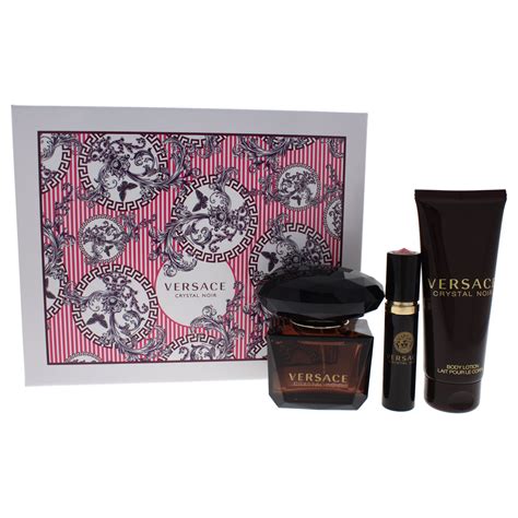 versace crystal noir edp set